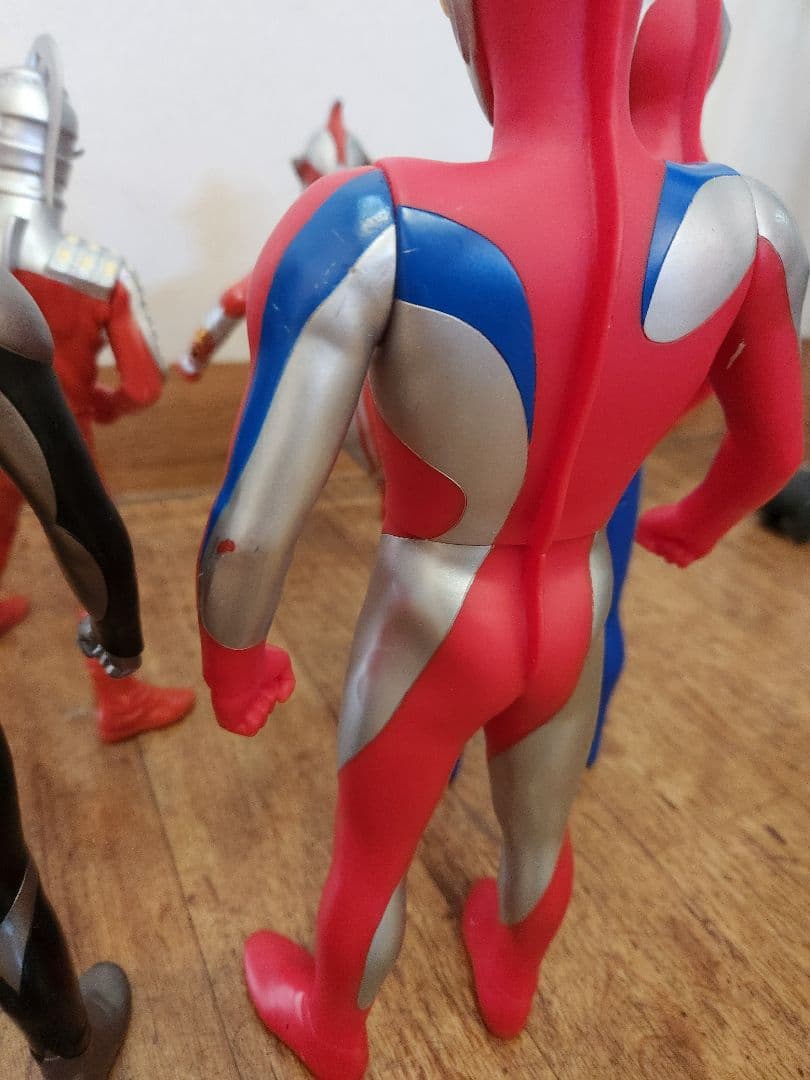 ウルトラマン　ビッグソフビフィギュア　7体セット