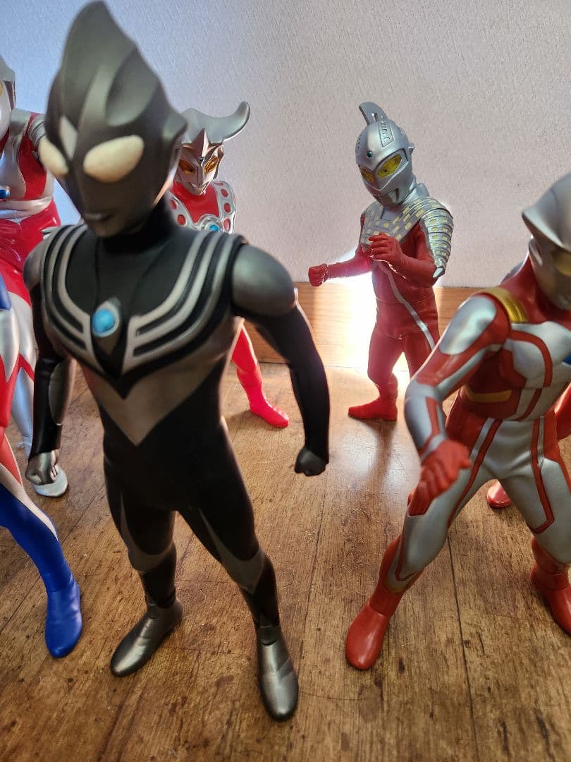 ウルトラマン　ビッグソフビフィギュア　7体セット