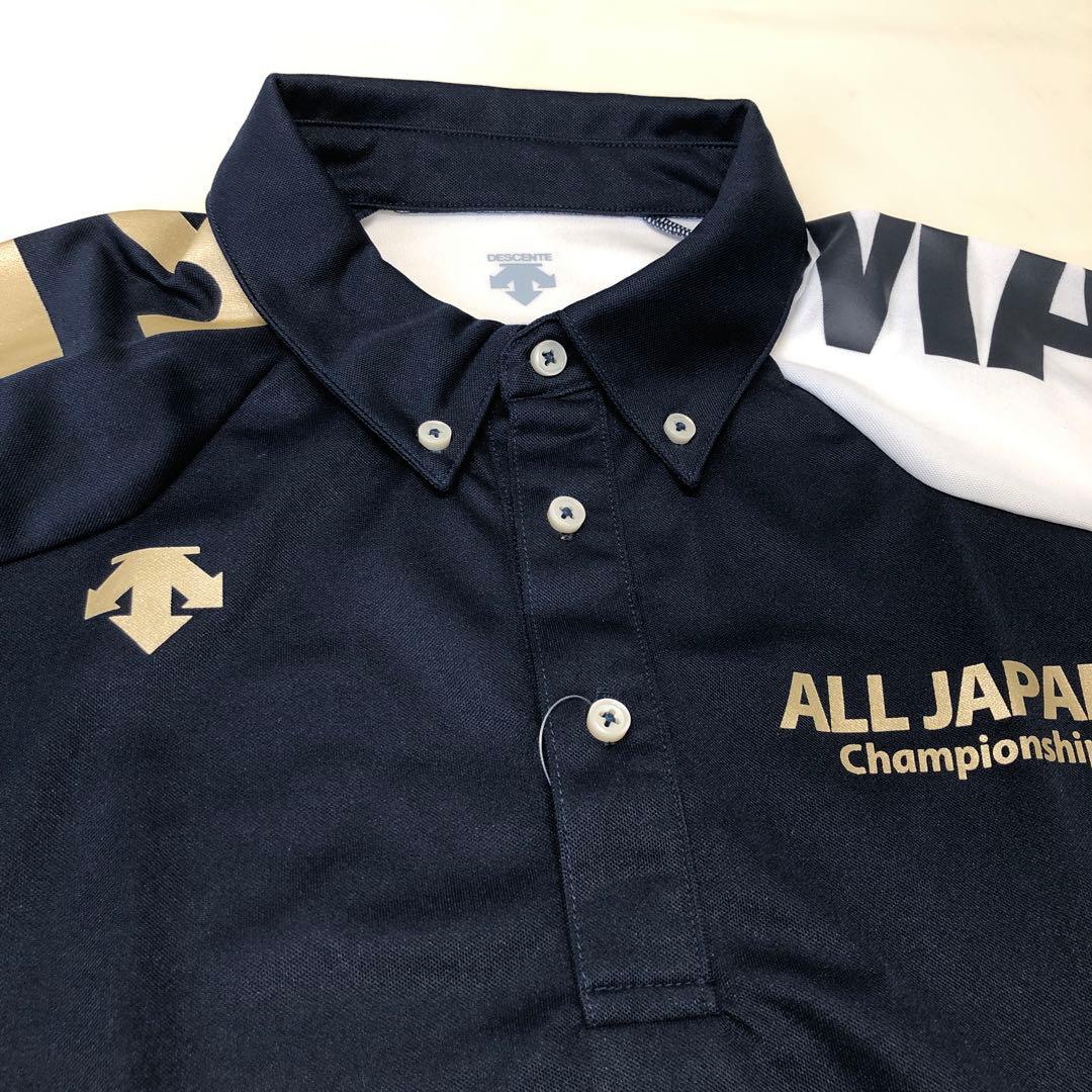 新品タグ付き　DESCENTE ALL JAPAN 日本代表　半袖ポロシャツ