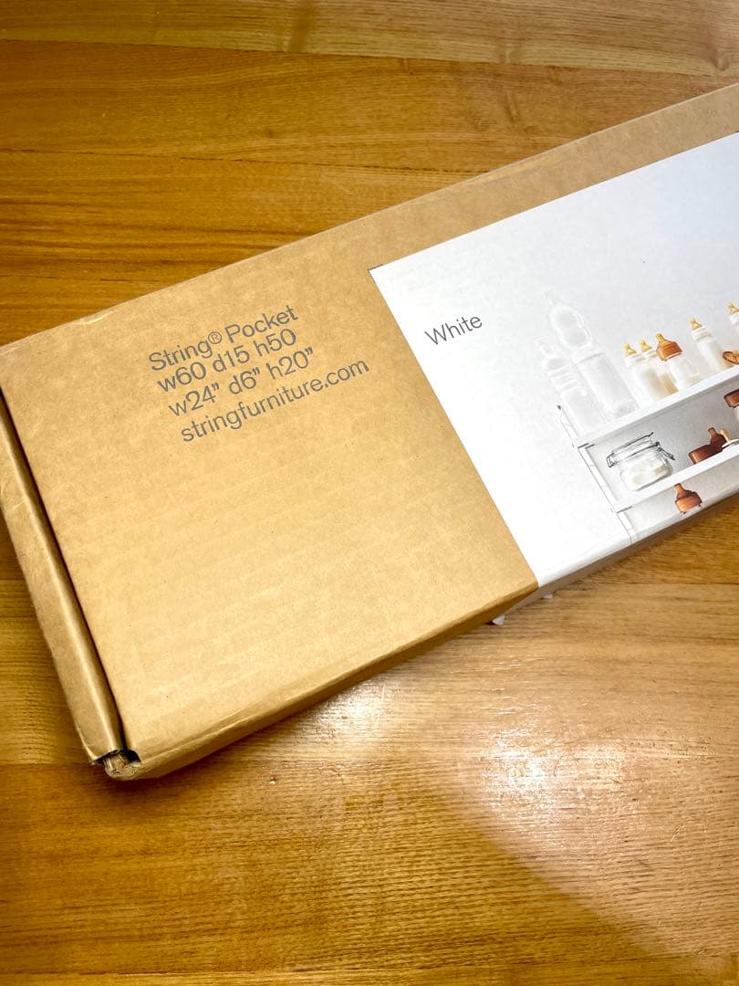 未使用品　ストリングポケットString Pocket ホワイト