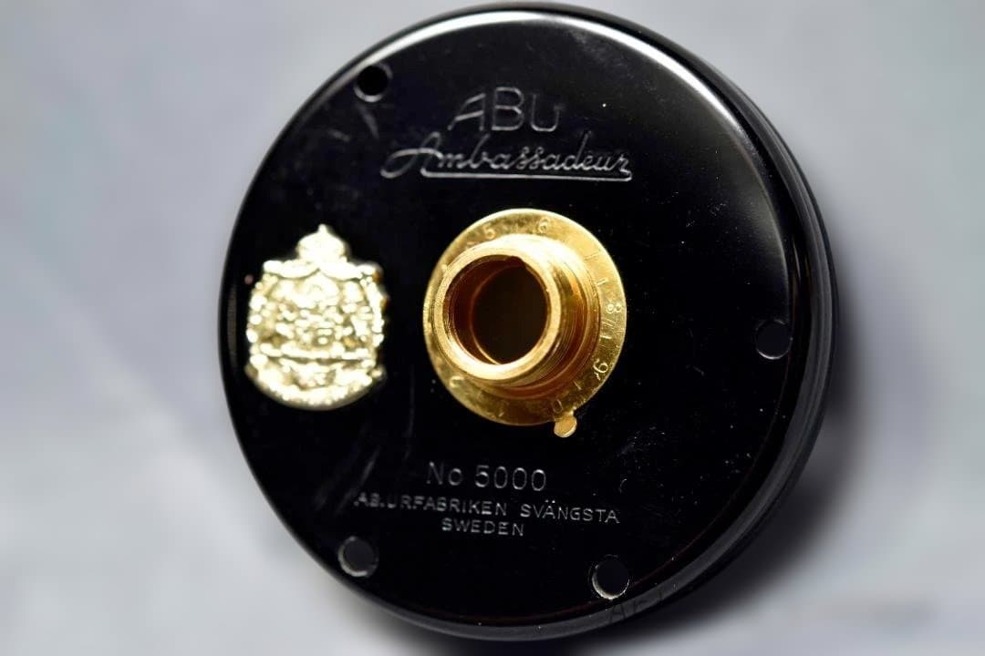 超希少　プロトタイプ？abu　5000DL　DL刻印無し　Ｙ1233-354