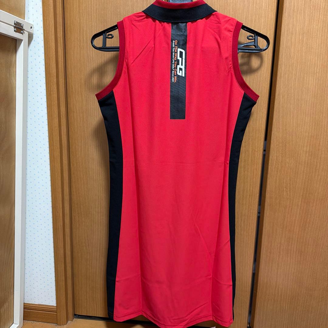 レディース CPGGOLFゴルフワンピース Lサイズ レッド