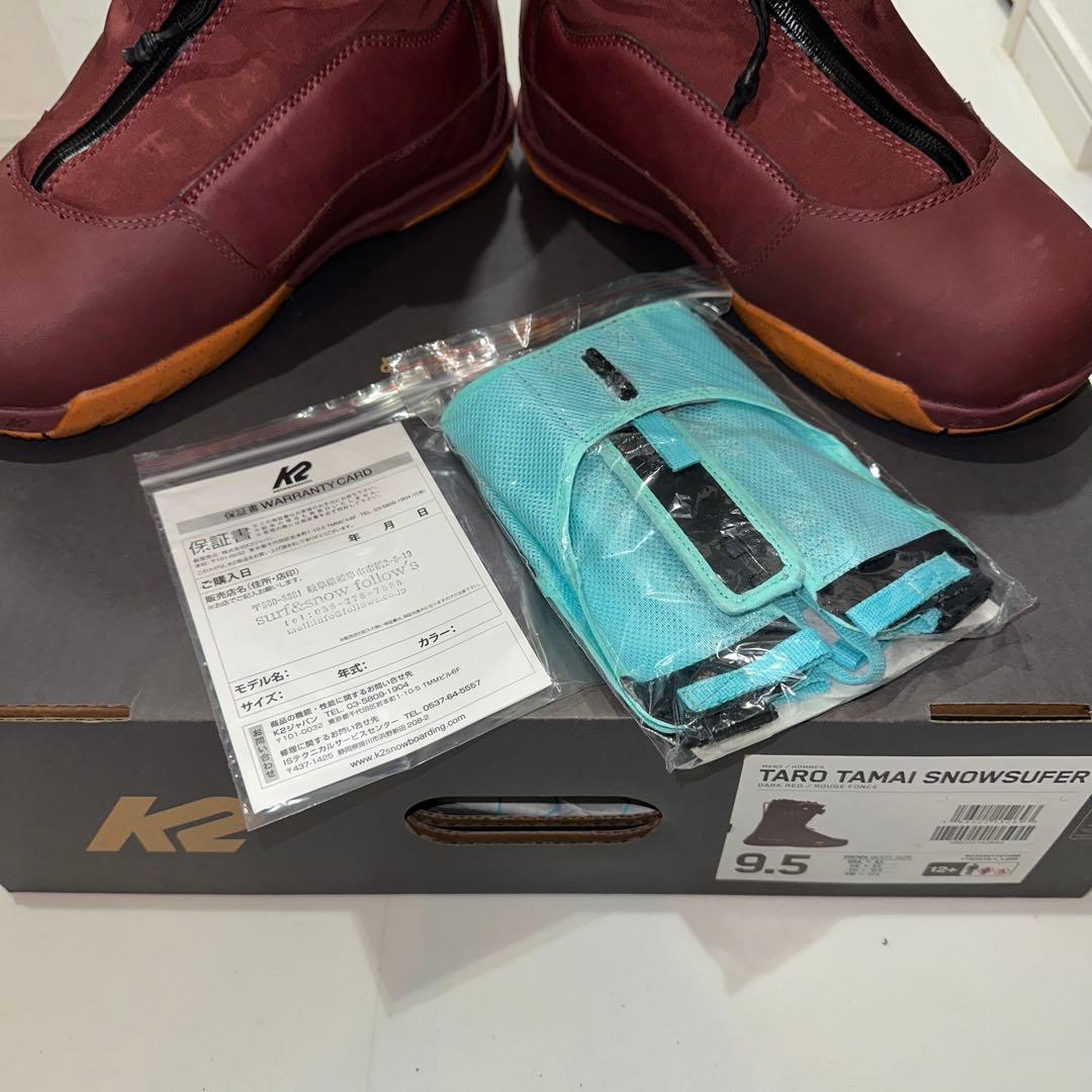 ※ kazzjazz8 さん専用　　K2 スノーボードブーツ バーガンディ