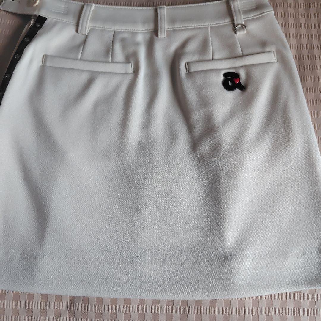 新品❤️ゴルフ レディース スカート アイボリー　アルチビオ