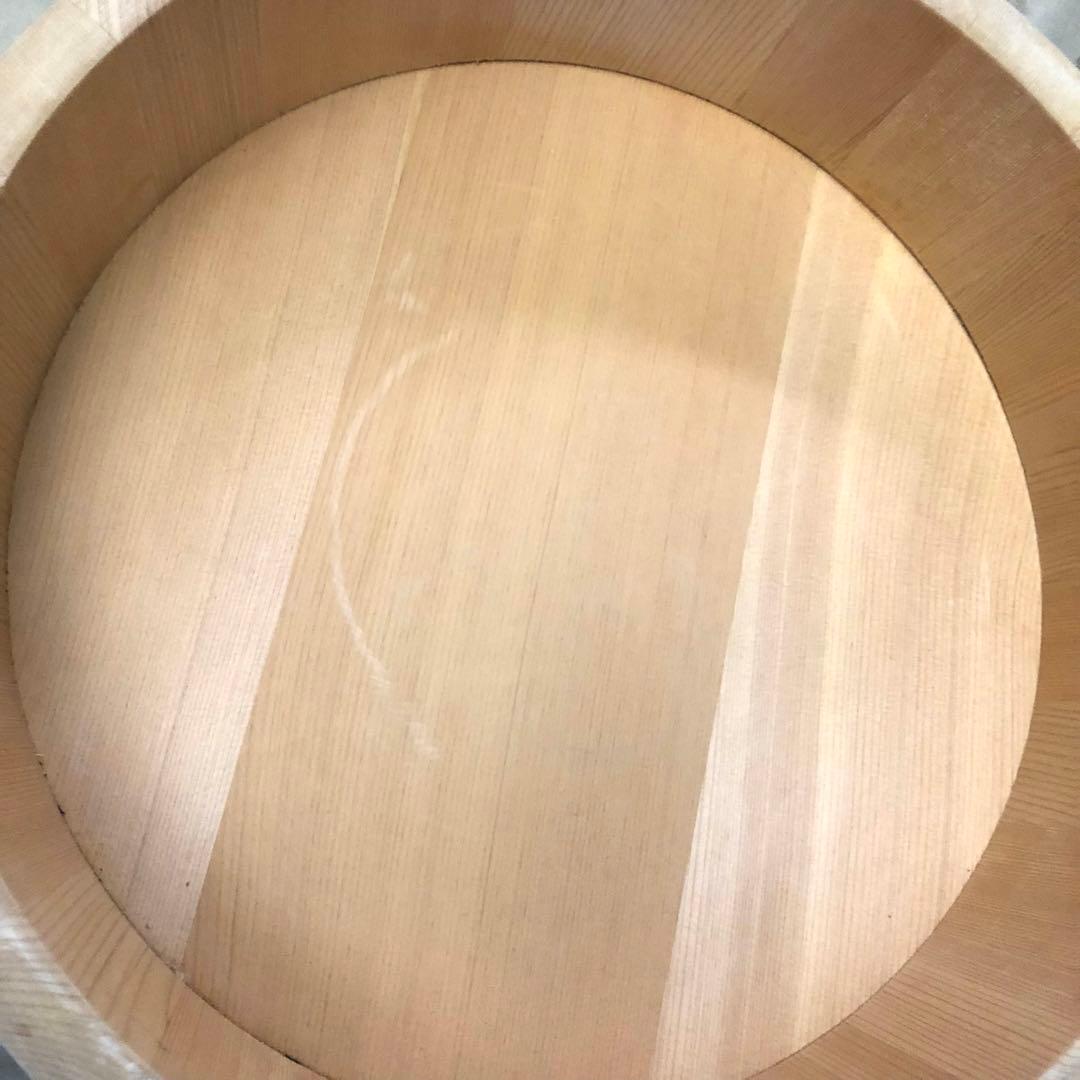 日本橋 木屋 飯台 木蓋 330mm 5合用 寿司桶