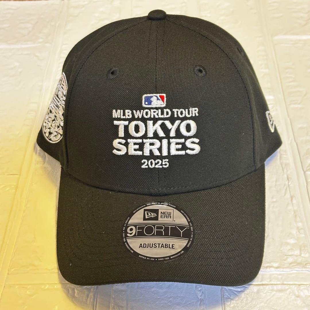 【新品】MLB 2025 TOKYO SERIES 限定 キャップ ブラック⑦