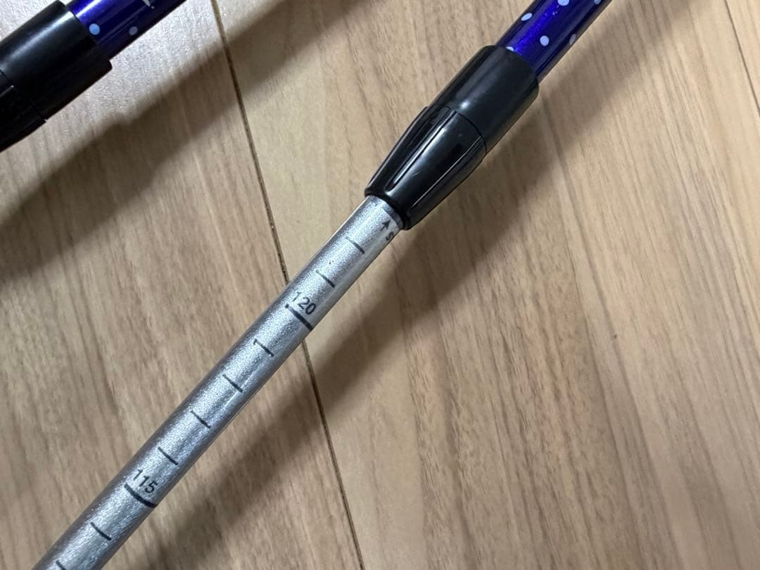 ★お洒落　オガサカ スキーポール ストック 収縮ポール　調整可能　デモ　技術選