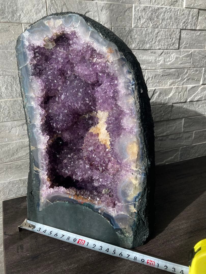 アメジストドーム　幅20cm 奥行15cm 高さ30cm 重量8.5kg