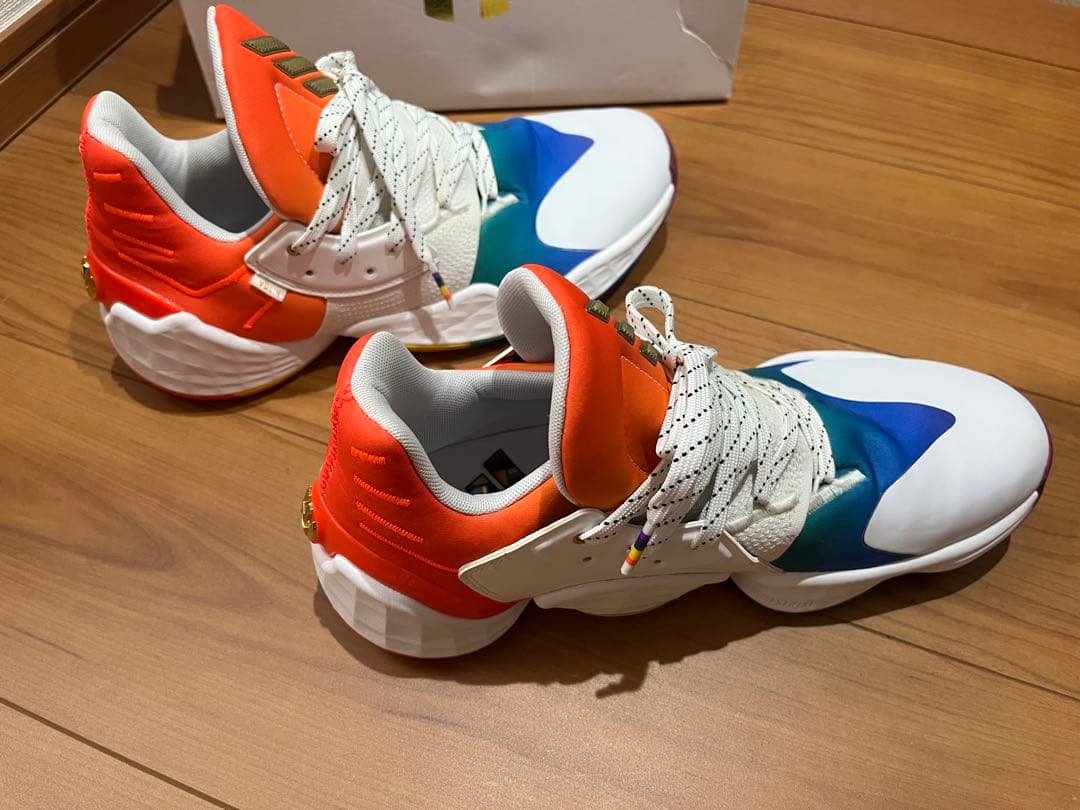 adidas Harden vol.4 レインボー27.5 バッシュ