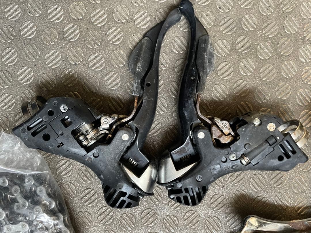 ジャンク Shimano 105 コンポセット　10速