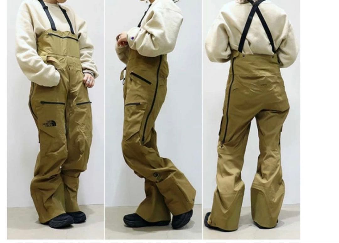 【美品・人気色】THE NORTH FACE レディーススノボウェアベージュS