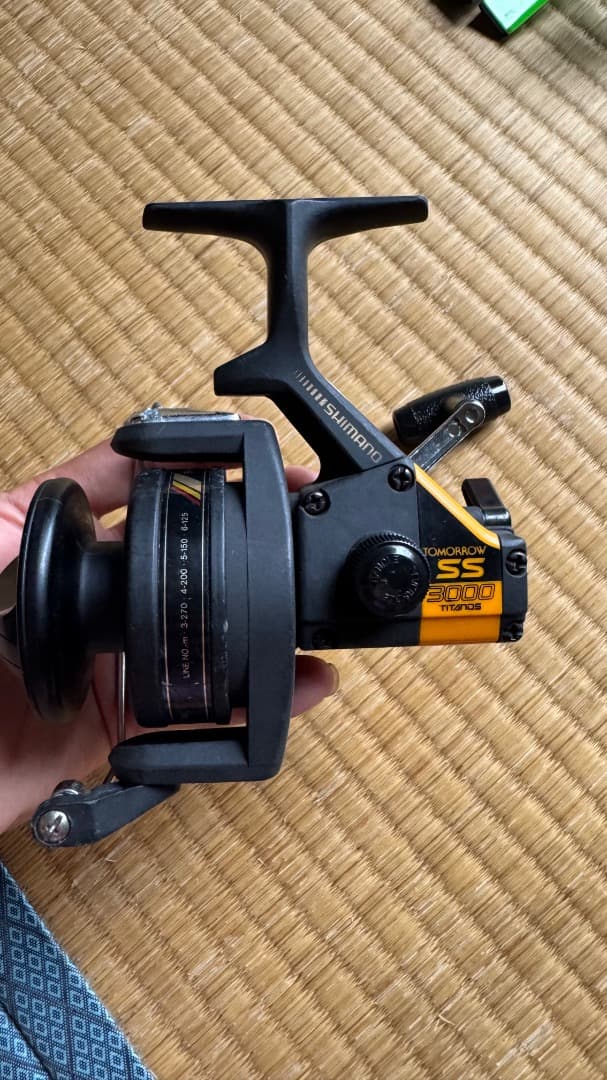 SHIMANO SS 3000 ワカサギ竿 リール付き 約2.0m