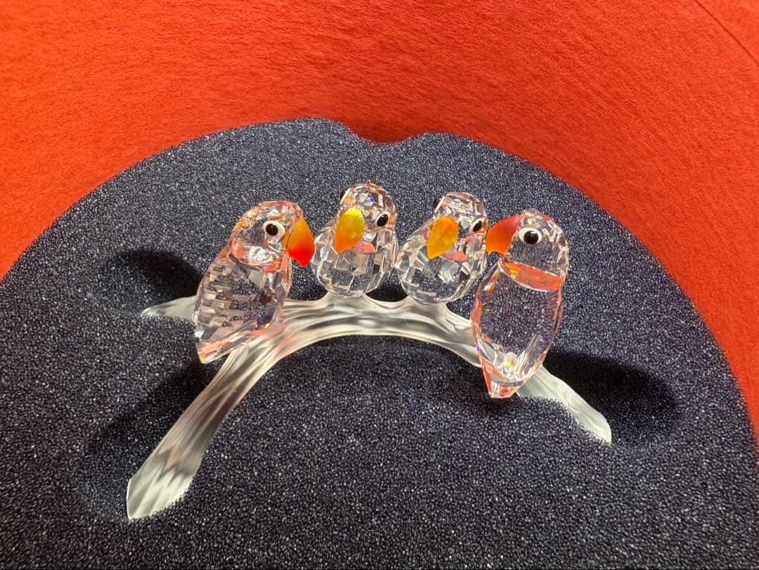スワロフスキー Swarovski クリスタル 『ベビーラブバーズ』