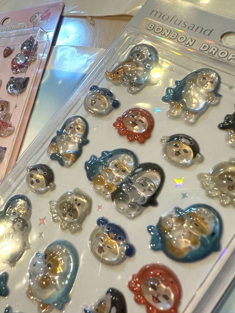 【正規品】ショッパー付き！モフサンド ボンボンドロップシール