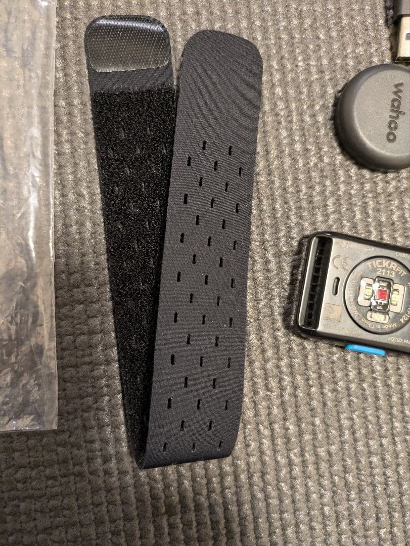 wahoo TICKR Fit 心拍計　ハートレートセンサー