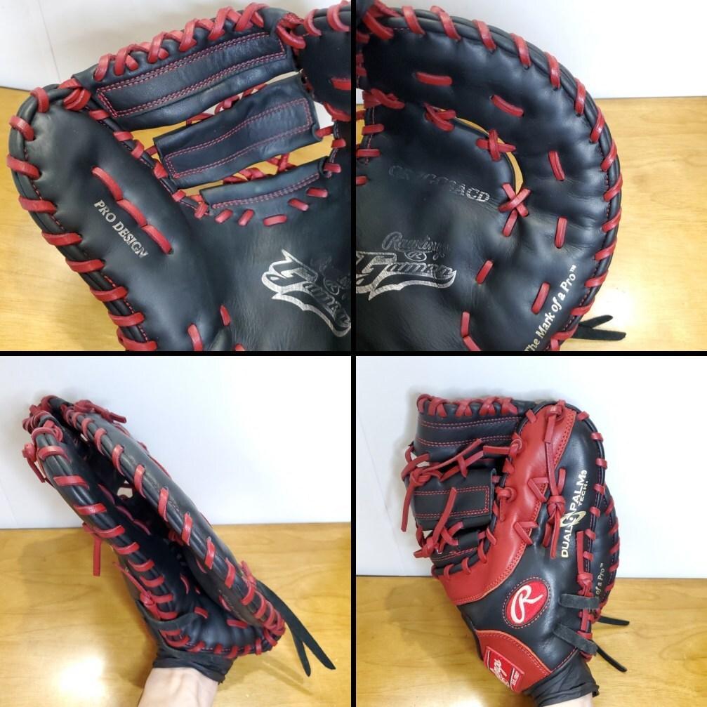 ローリングス ゲーマーカラーズ 限定モデル 良品 ファーストミット 軟式グローブ