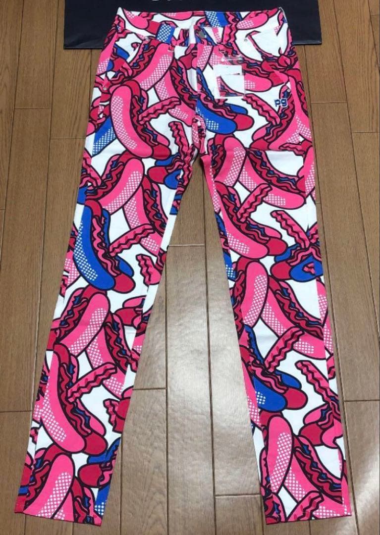 461 新品 ゴルフ パンツ レディース 【0】パーリーゲイツ ゴルフズボン
