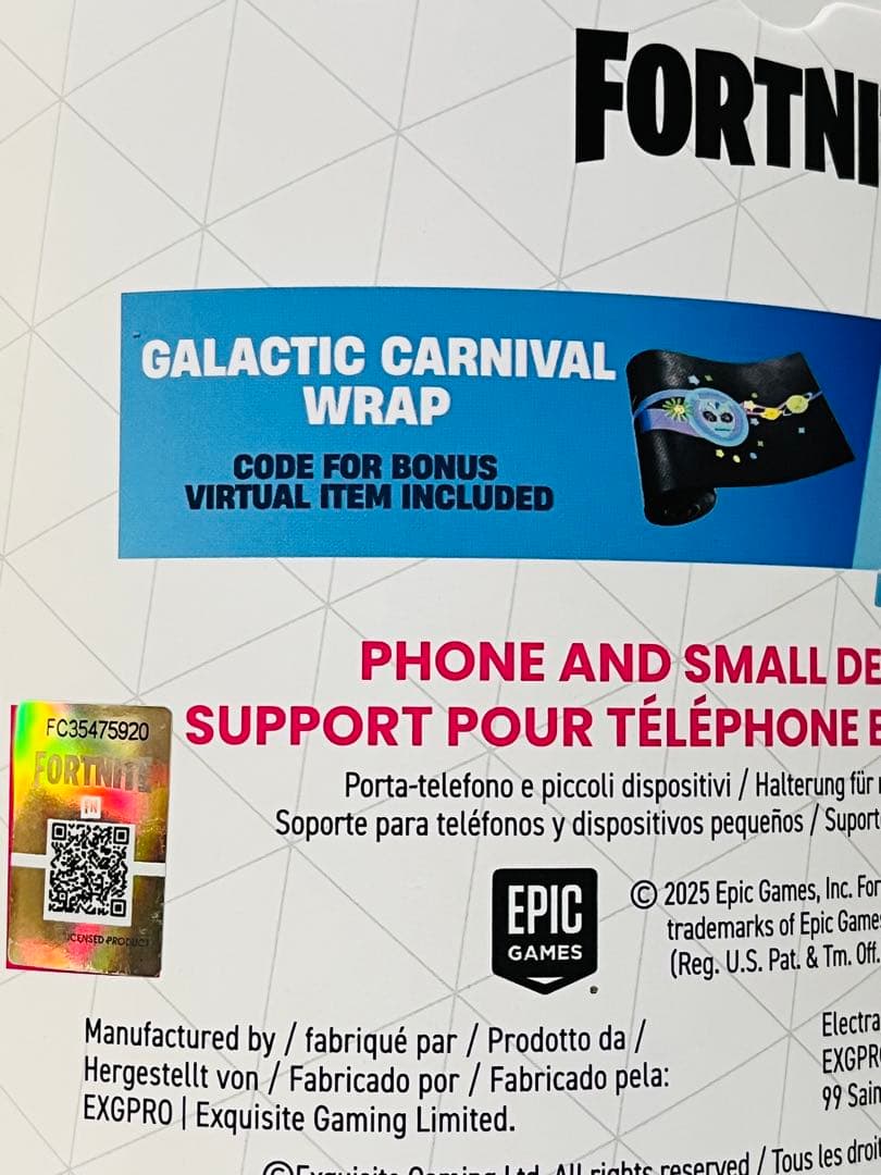 Fortnite フォートナイト ニャッスル イヤホンホルダー＆スマホスタンド