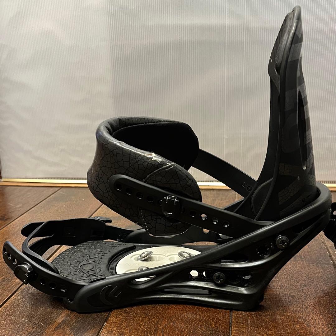 FLUX PR Mサイズ スノーボードビンディング ブラック