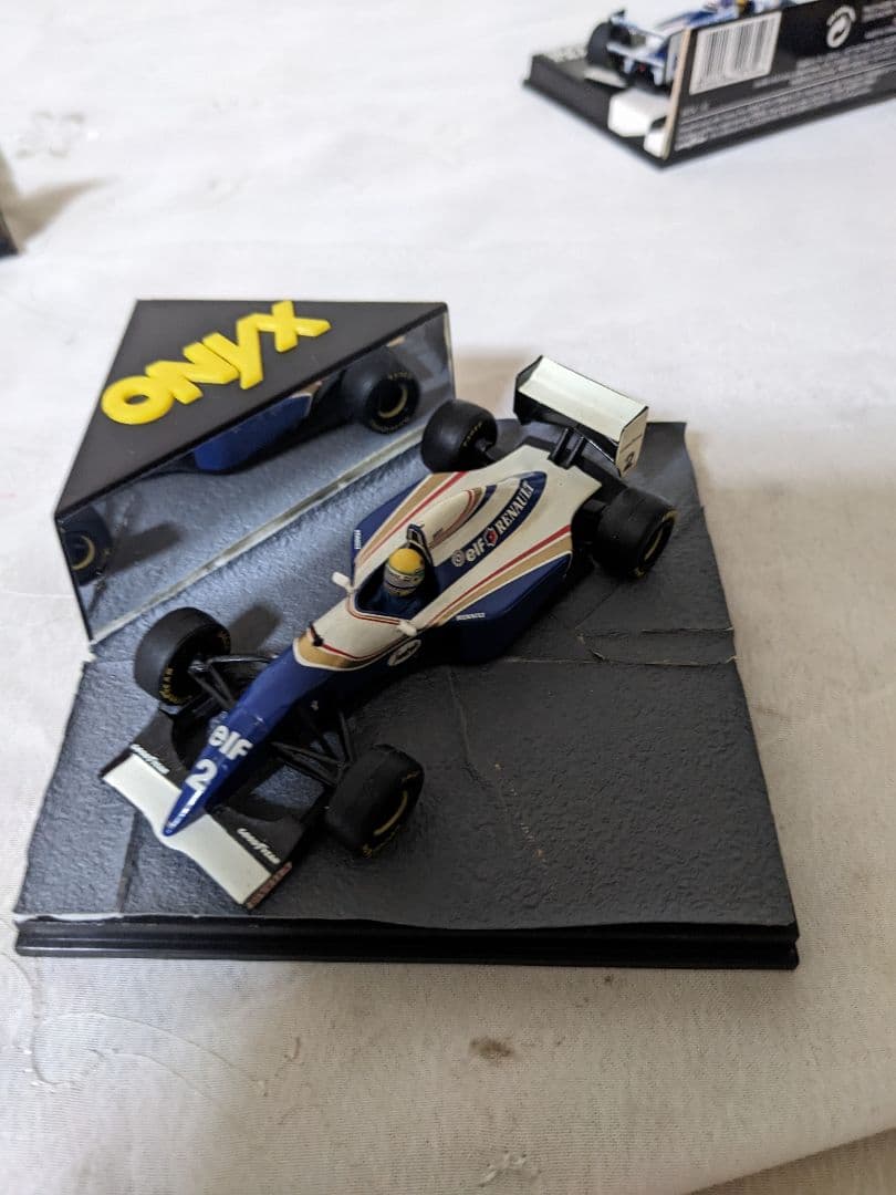 3台 1/43 ウイリアムズ fw16 fw15 エストリル オニキス A.セナ