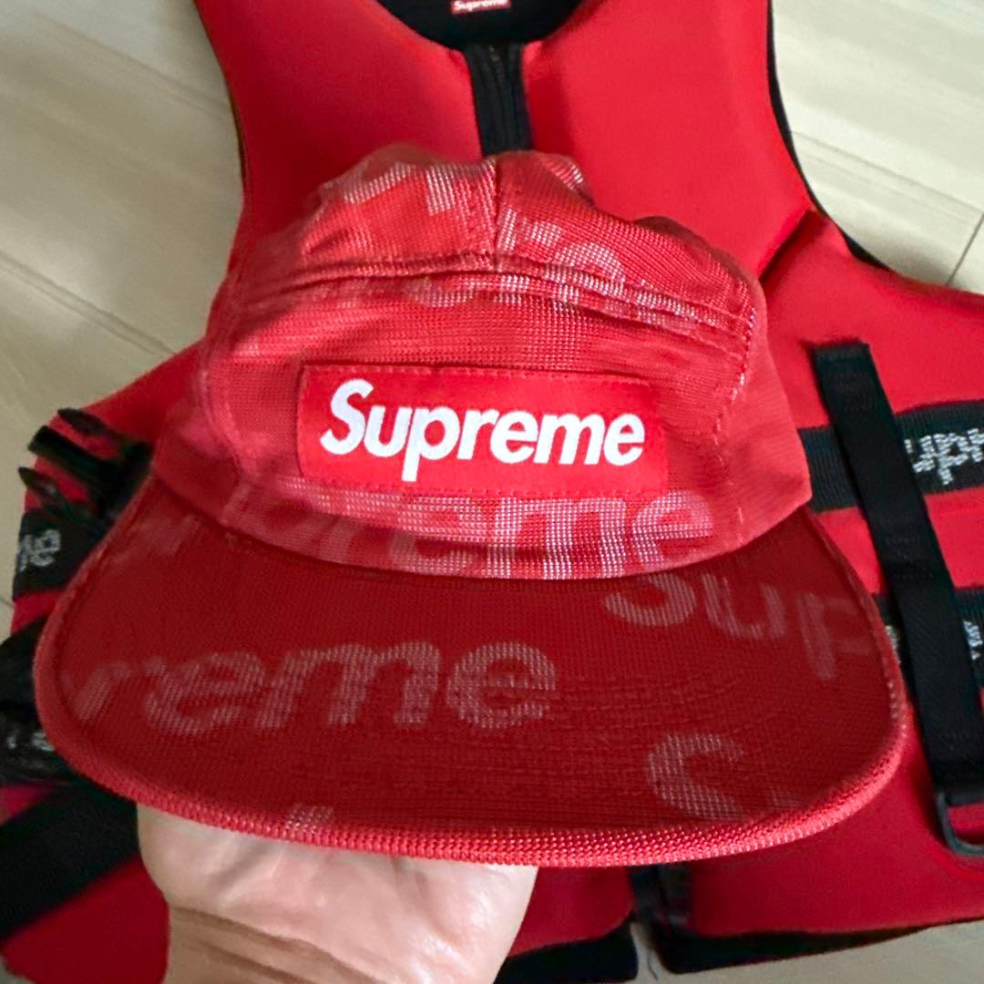 Supreme O'Brien ライフジャケット レッド