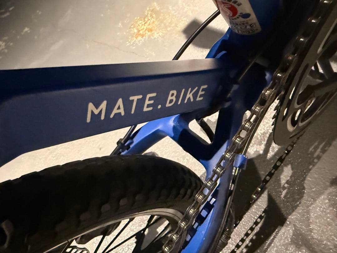MATE XBIKE MATE X250MATE CITYEメイトバイクブルー