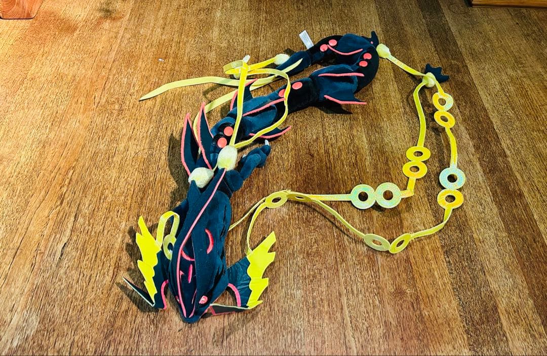 ポケモンセンターオリジナル ぬいぐるみ 黒いメガレックウザ