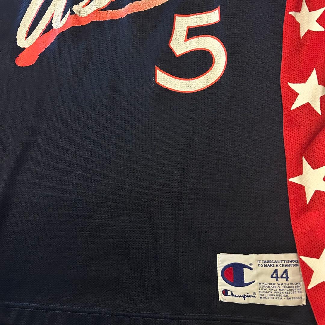90s champion nba usa grant hill ゲーム シャツ