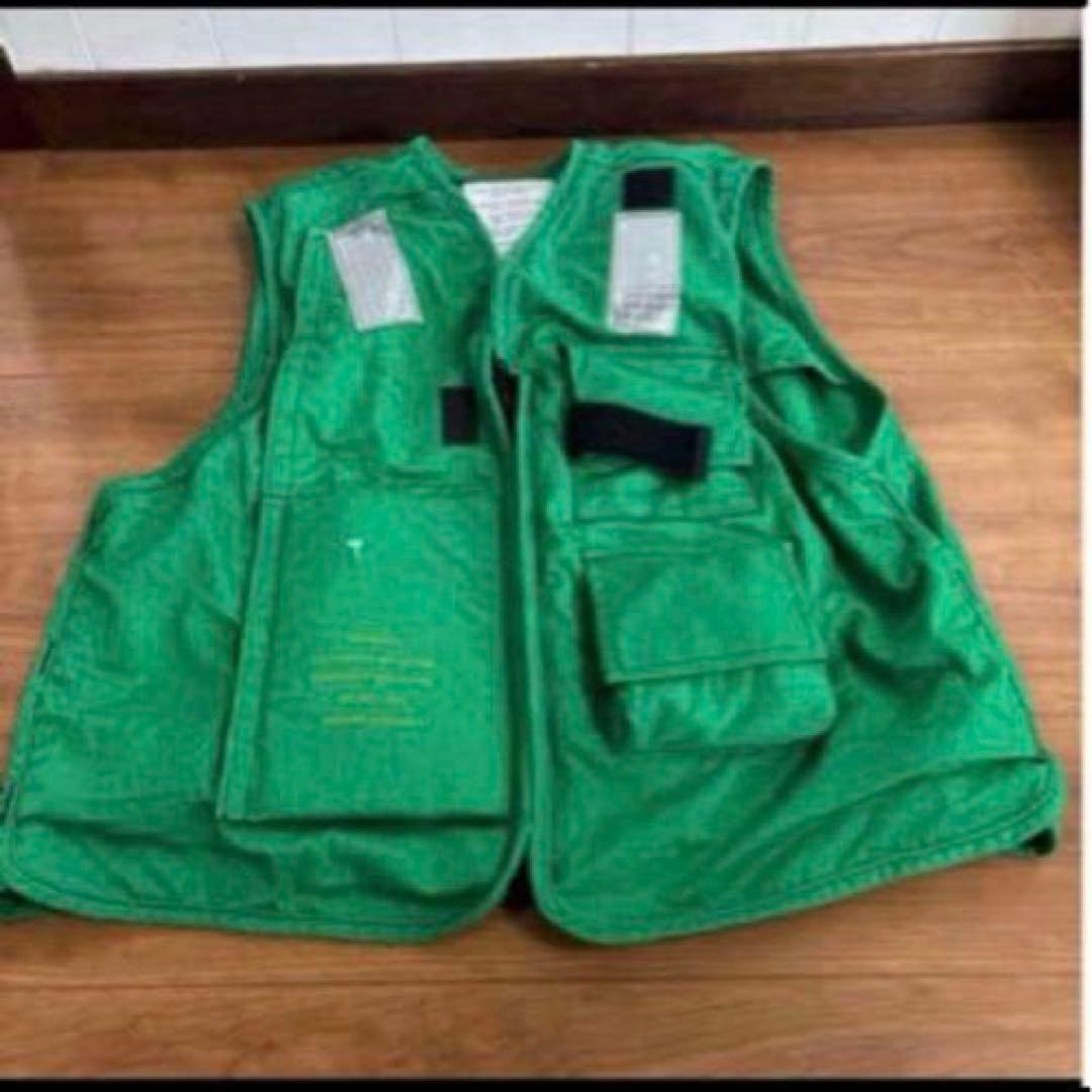 美品　米軍　実物　LIFE PRESERVER VEST FLIGHT DECK