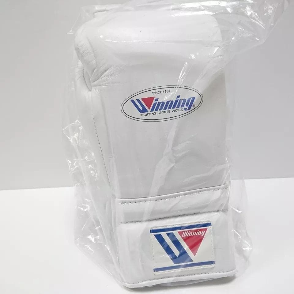 Winning ウイニング ボクシンググローブ 12oz 白 MS-400➁