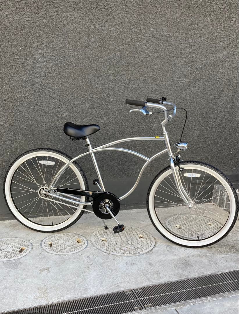 【新品】ビーチクルーザー_26インチ×2.125_CP