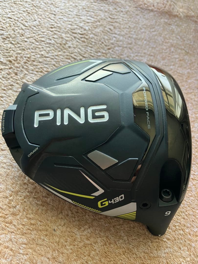 美品 PING G430 LST 9.0° ヘッドのみ