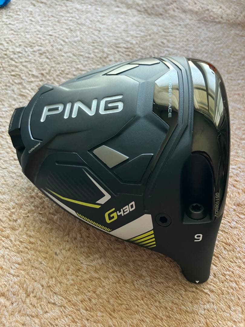 美品 PING G430 LST 9.0° ヘッドのみ