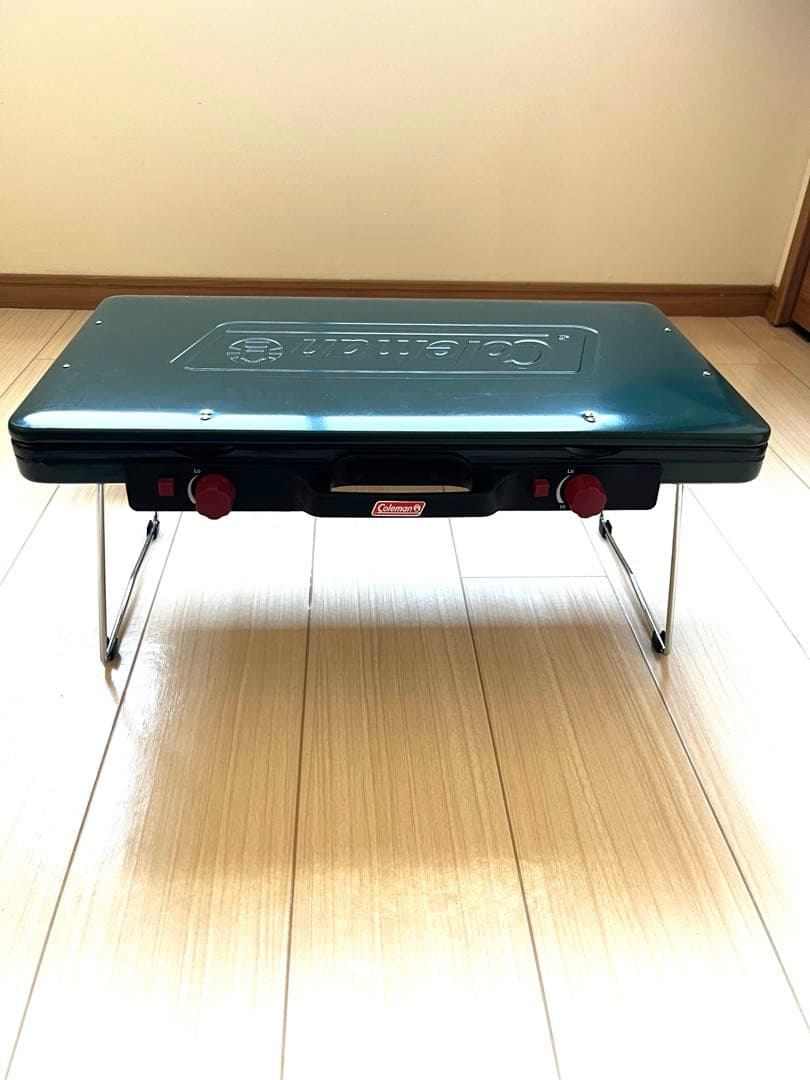 Coleman コールマンパワーハウス LP 2バーナーコンロ［美品］キャンプ