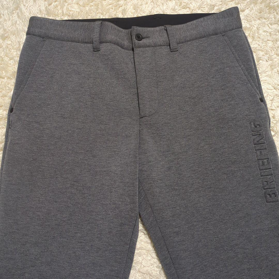 【美品】ブリーフィング ジョガーパンツ ゴルフ グレー メンズ XL
