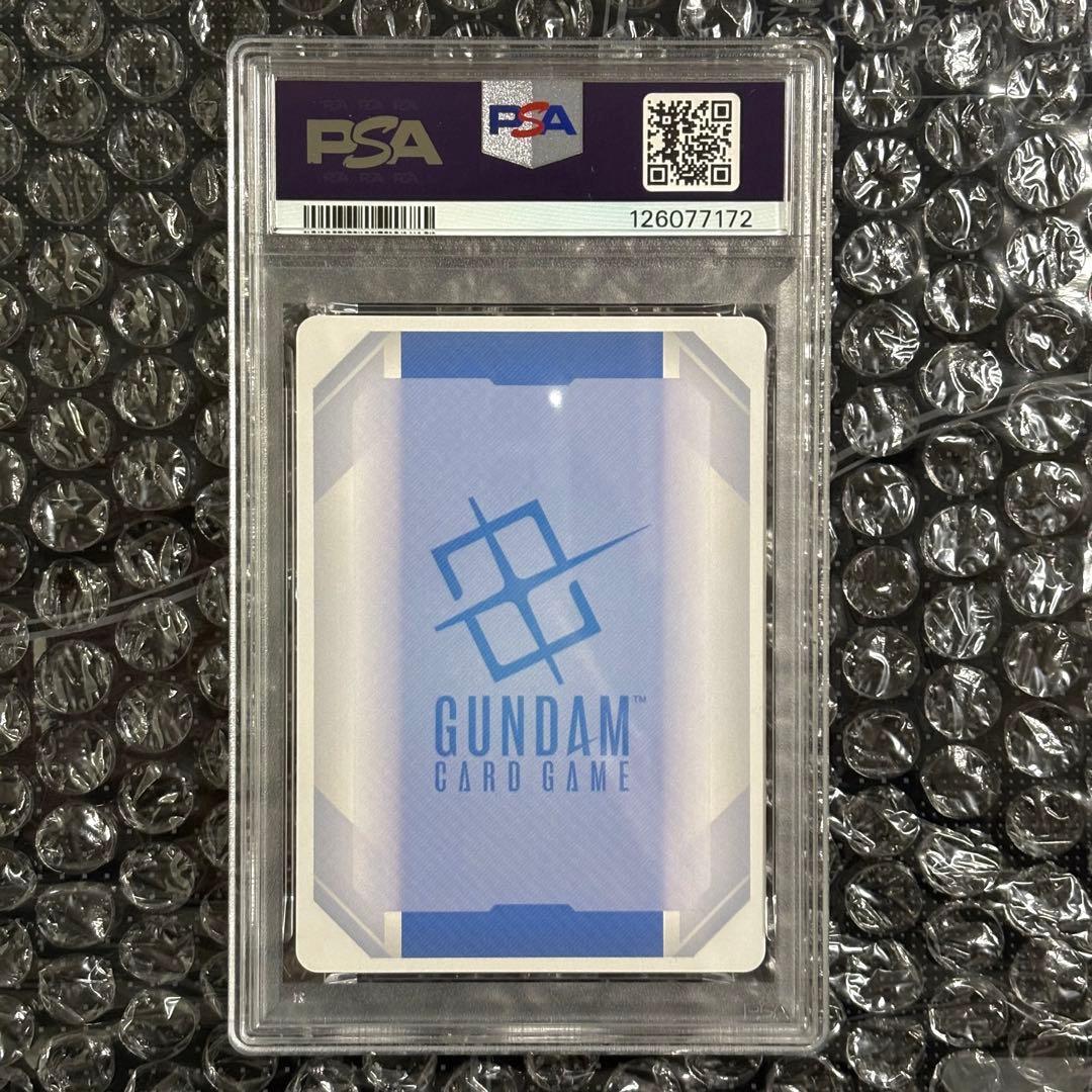 PSA10 溢れる慈愛 パラレル GD01-118 ガンダムカードゲーム