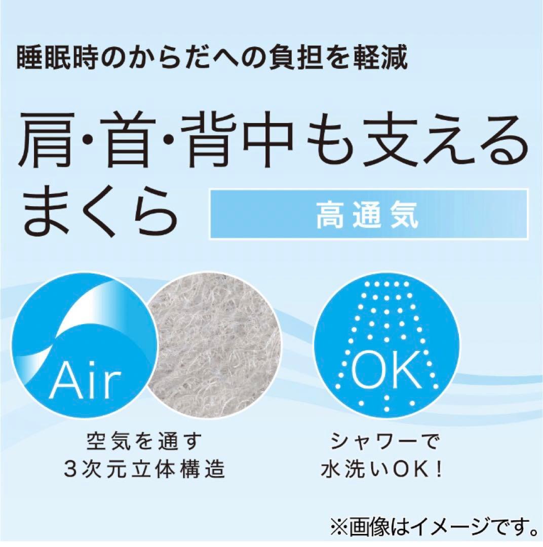 肩・首・背中も支えるまくら(高通気) ⭐︎ニトリでは完売品！