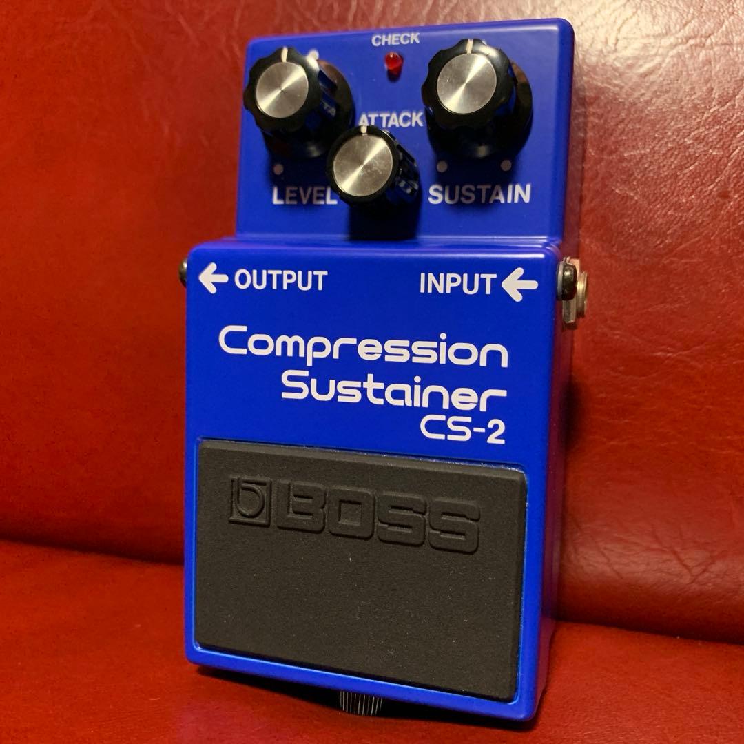 ★極上コンディション!★ 1985年製 BOSS CS-2 元箱付き 布袋寅泰☆