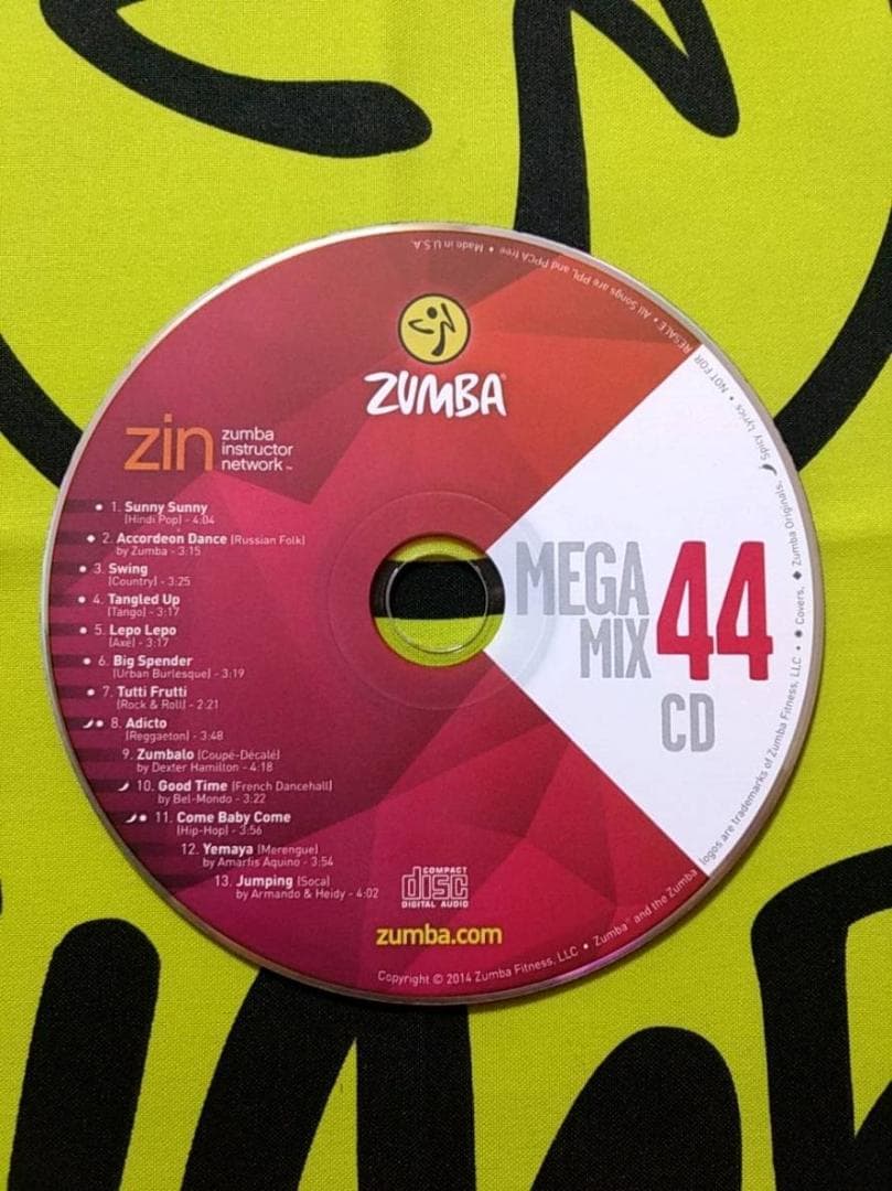 ZUMBA　ズンバ　CD　10枚セット　MEGAMIX41～MEGAMIX50