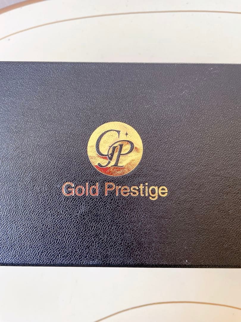 Gold Prestige 金属製バラの置物