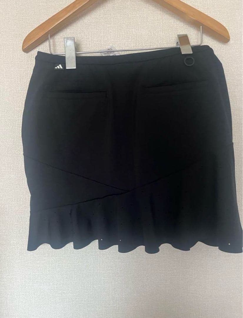 新品　アディダス　adidas ゴルフ　モックネック　ブラック　セットアップ　L