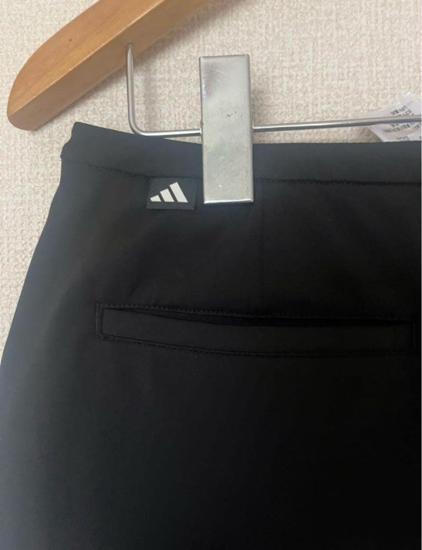 新品　アディダス　adidas ゴルフ　モックネック　ブラック　セットアップ　L