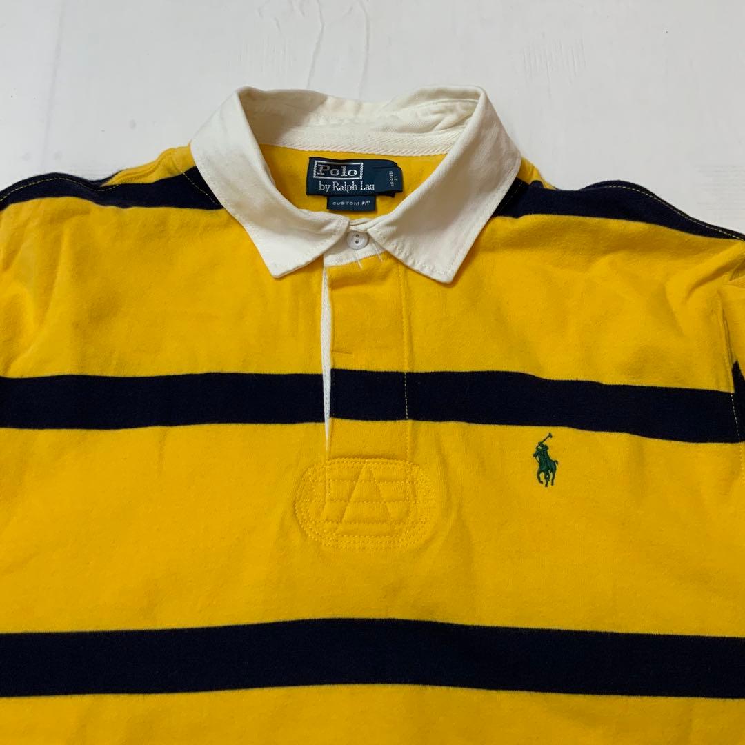 A/W ポロラルフローレン 長袖 ラガーシャツ 裏起毛 XL
