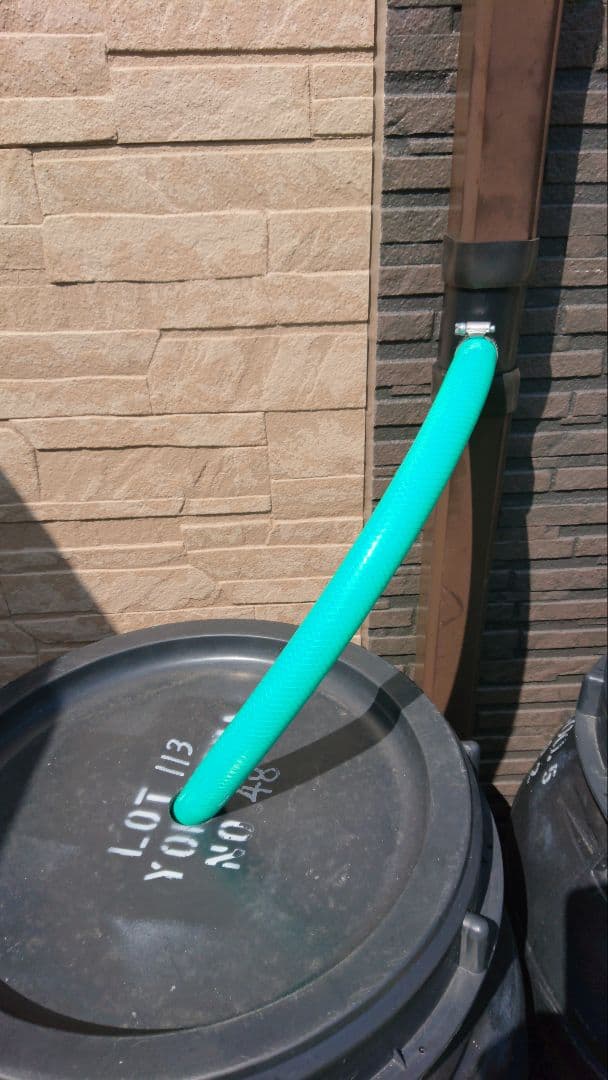 雨水タンク150Lコック付き、送料込み