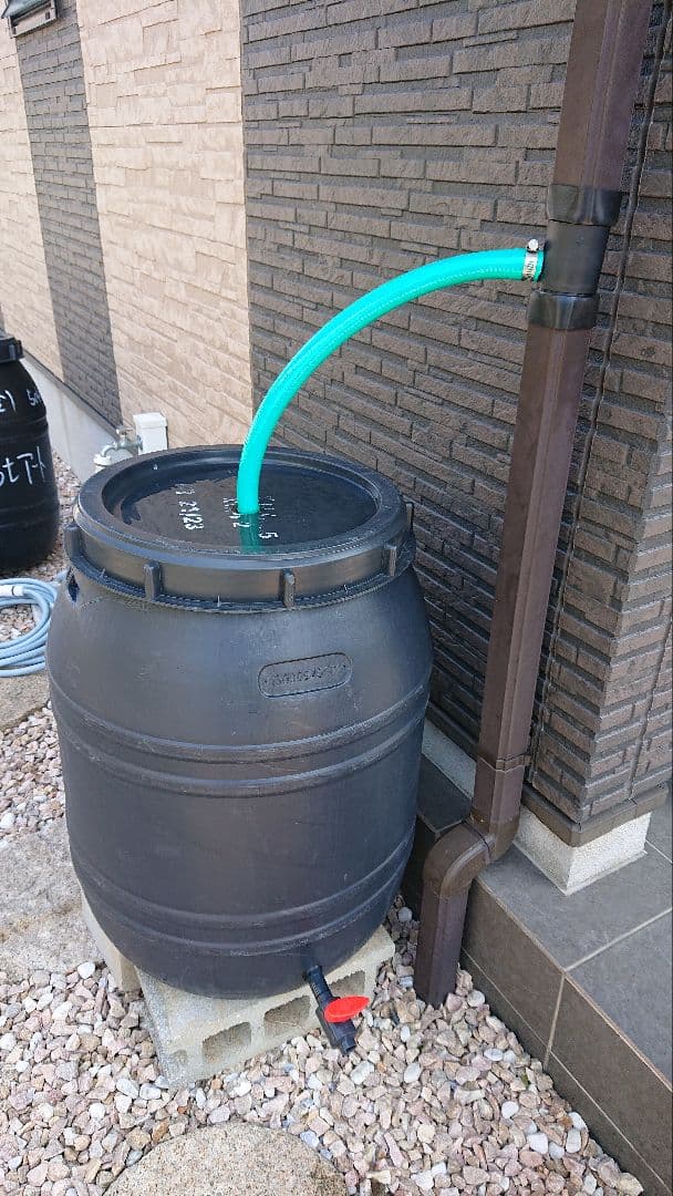 雨水タンク150Lコック付き、送料込み
