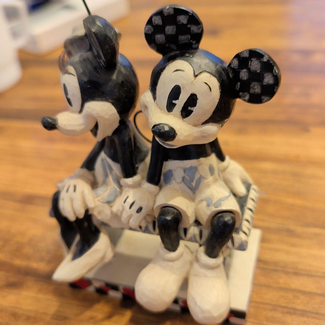 ミッキー&ミニー ディズニートラディション 置物