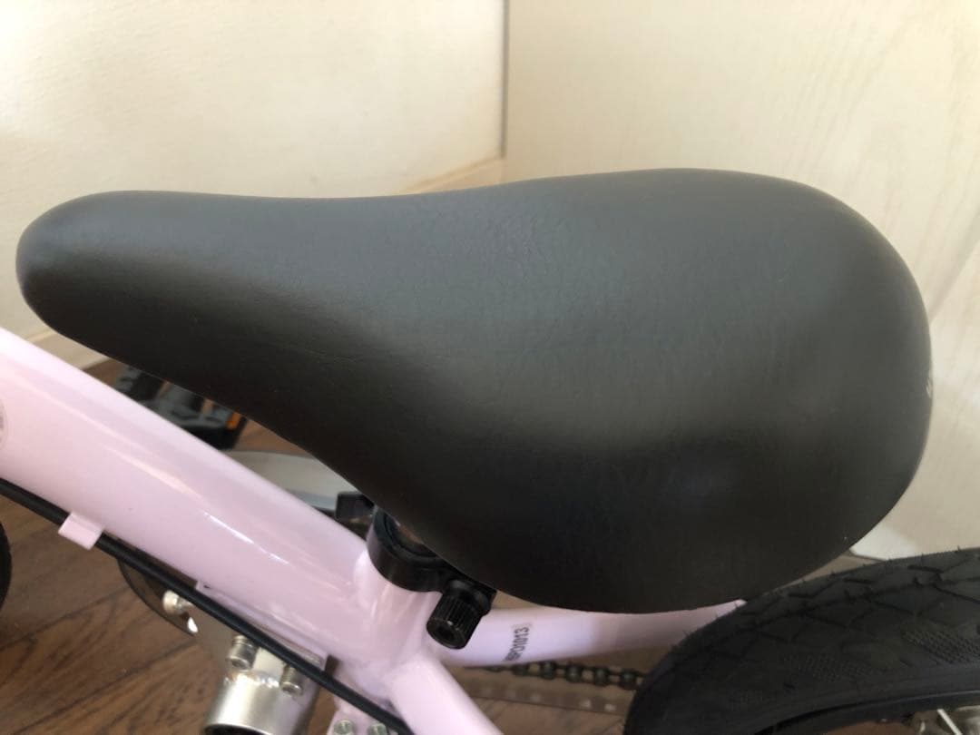 へんしんバイク2　パープル　12インチ、プロテクター【手渡しのお取引】