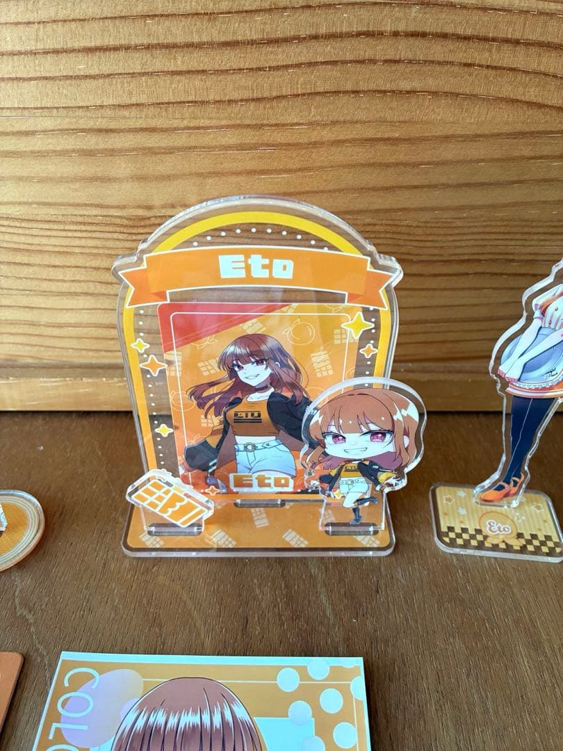 カラフルピーチ　えと　グッズ　まとめ売り　アクスタ　缶バッチ