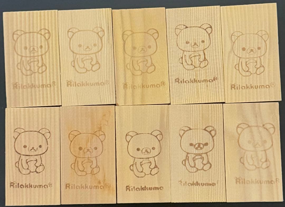 リラックマ　かまぼこ板　27個セット