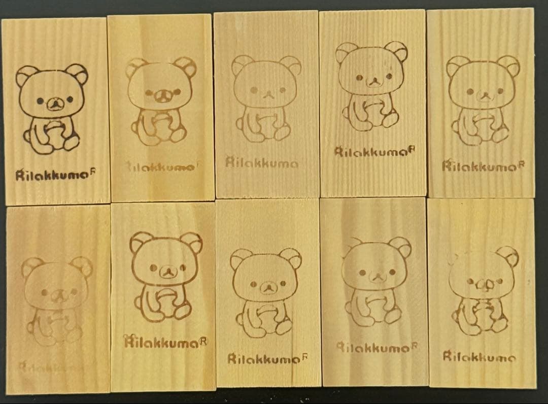 リラックマ　かまぼこ板　27個セット